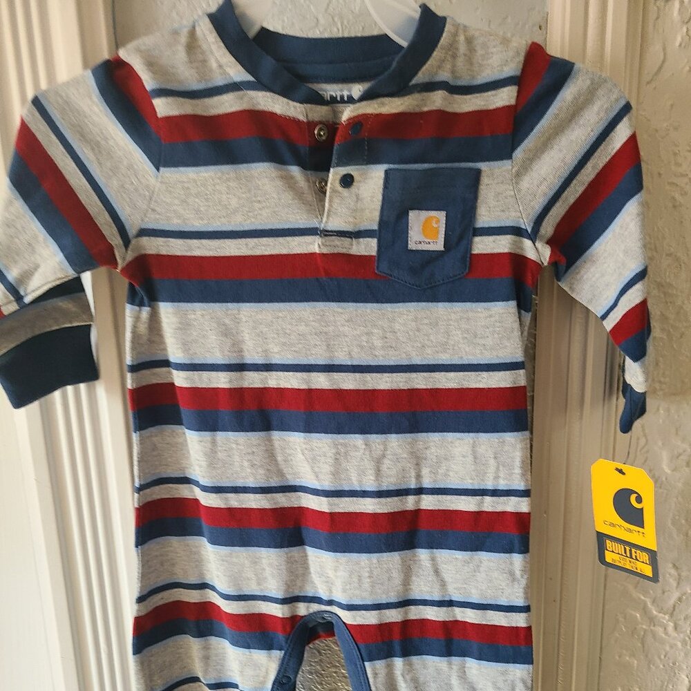 Infant boy Carhartt romper size 6M